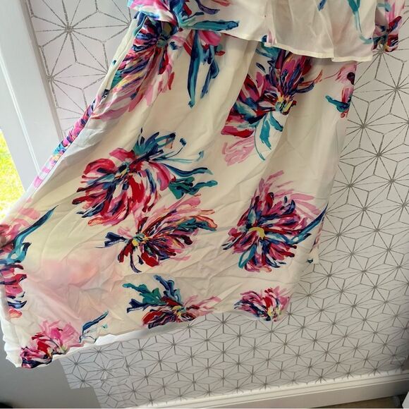 Yumi Kim Silk Tiered Sleeveless Dress - Picture 8 of 9